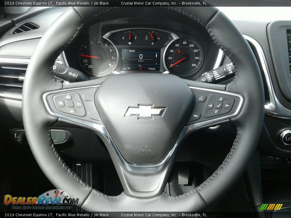 2019 Chevrolet Equinox LT Pacific Blue Metallic / Jet Black Photo #14
