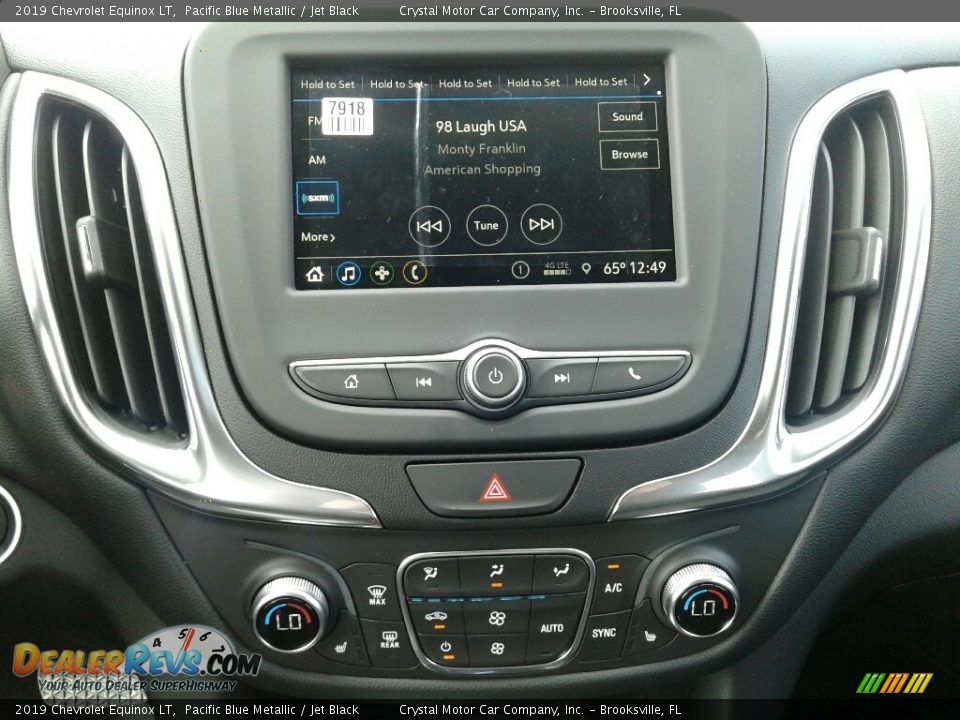 2019 Chevrolet Equinox LT Pacific Blue Metallic / Jet Black Photo #15