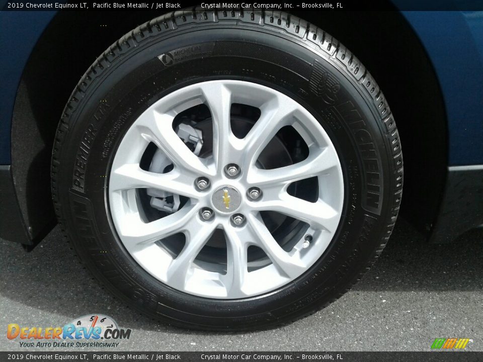 2019 Chevrolet Equinox LT Pacific Blue Metallic / Jet Black Photo #20