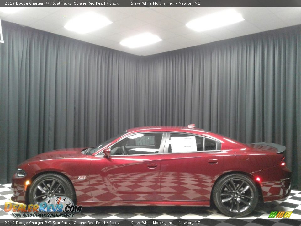 2019 Dodge Charger R/T Scat Pack Octane Red Pearl / Black Photo #1