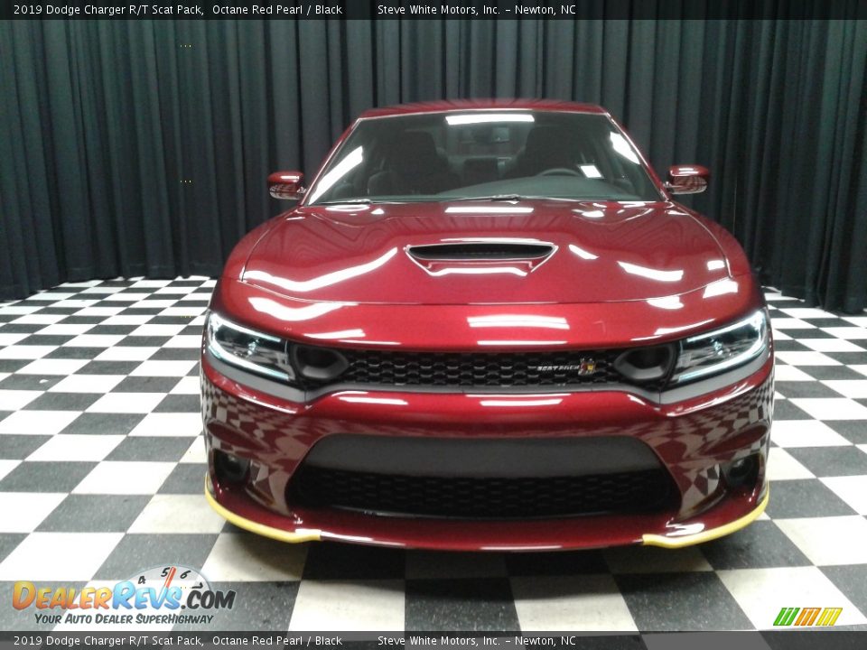 2019 Dodge Charger R/T Scat Pack Octane Red Pearl / Black Photo #3