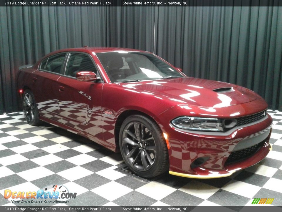 2019 Dodge Charger R/T Scat Pack Octane Red Pearl / Black Photo #4