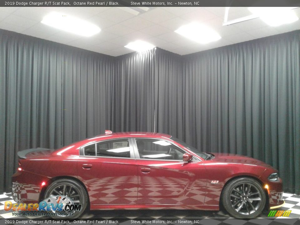2019 Dodge Charger R/T Scat Pack Octane Red Pearl / Black Photo #5