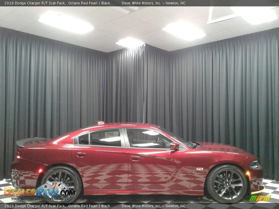2019 Dodge Charger R/T Scat Pack Octane Red Pearl / Black Photo #5