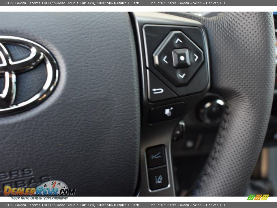 2019 Toyota Tacoma TRD Off-Road Double Cab 4x4 Steering Wheel Photo #27