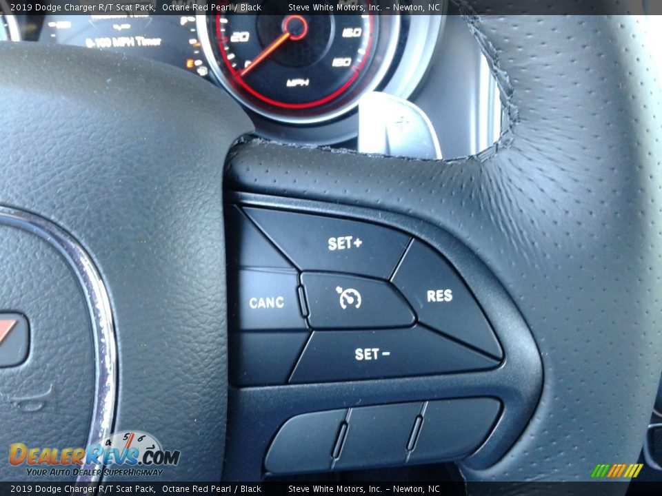 2019 Dodge Charger R/T Scat Pack Octane Red Pearl / Black Photo #18