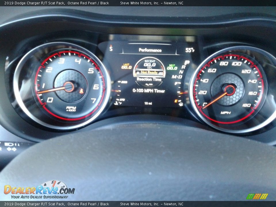 2019 Dodge Charger R/T Scat Pack Octane Red Pearl / Black Photo #19