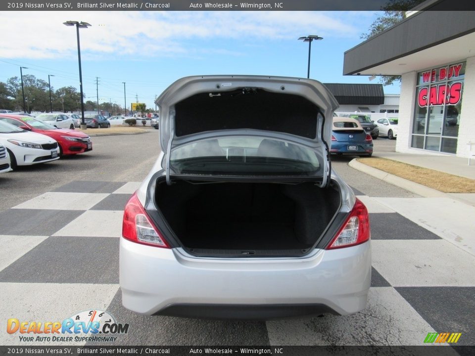 2019 Nissan Versa SV Brilliant Silver Metallic / Charcoal Photo #5