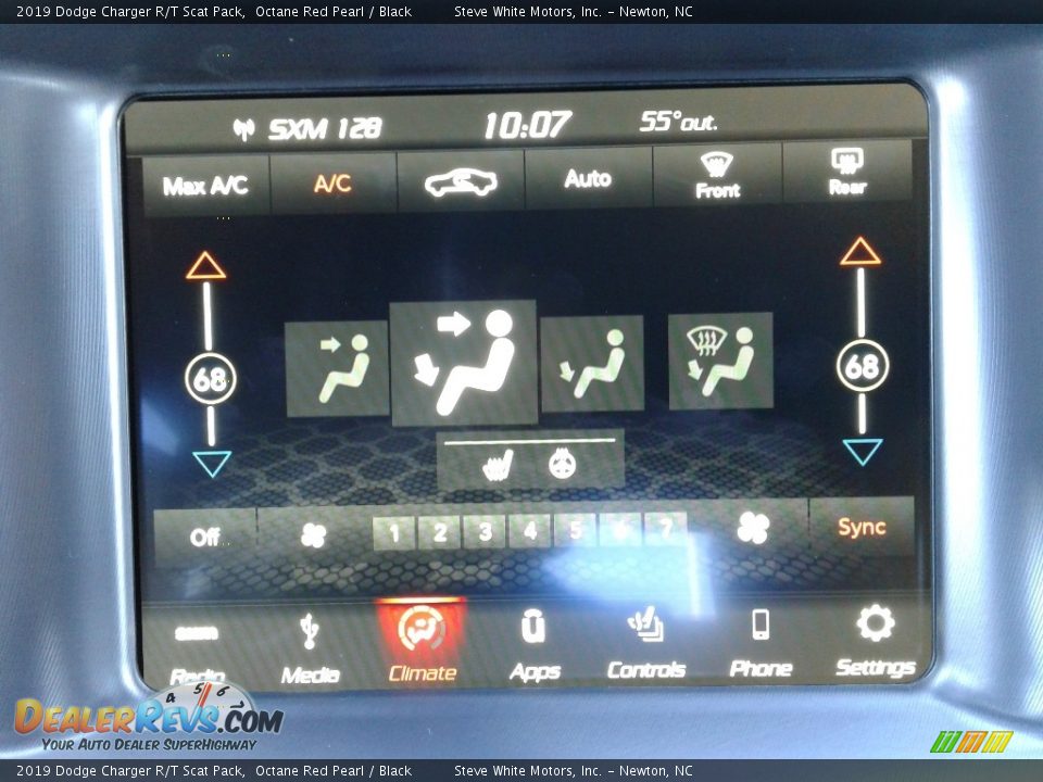 2019 Dodge Charger R/T Scat Pack Octane Red Pearl / Black Photo #23