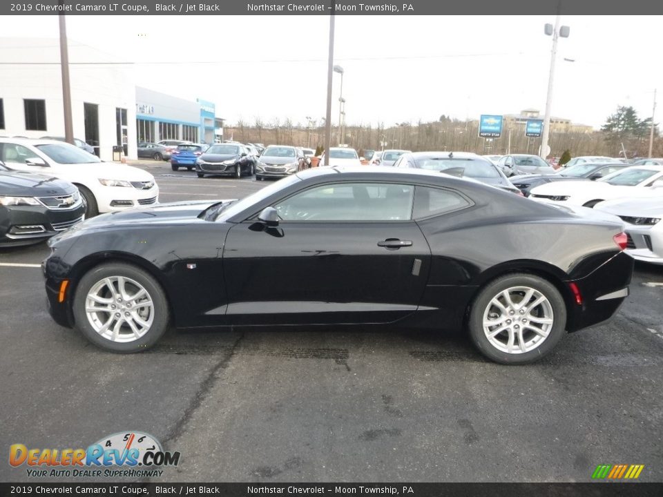 2019 Chevrolet Camaro LT Coupe Black / Jet Black Photo #2