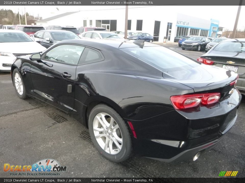 2019 Chevrolet Camaro LT Coupe Black / Jet Black Photo #3