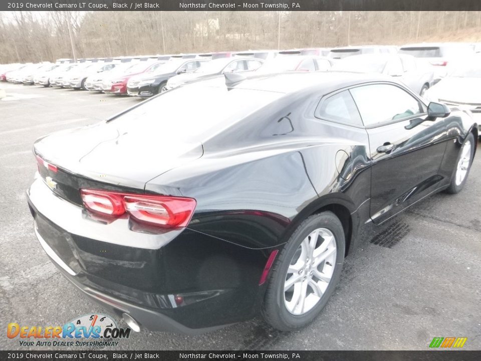 2019 Chevrolet Camaro LT Coupe Black / Jet Black Photo #5