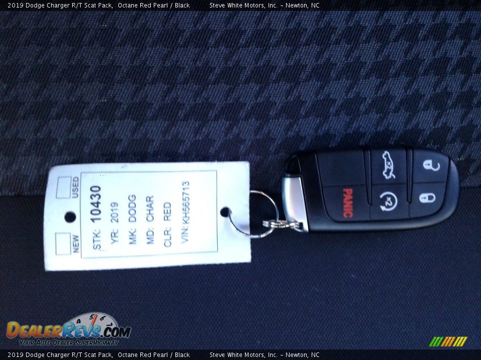 2019 Dodge Charger R/T Scat Pack Octane Red Pearl / Black Photo #33
