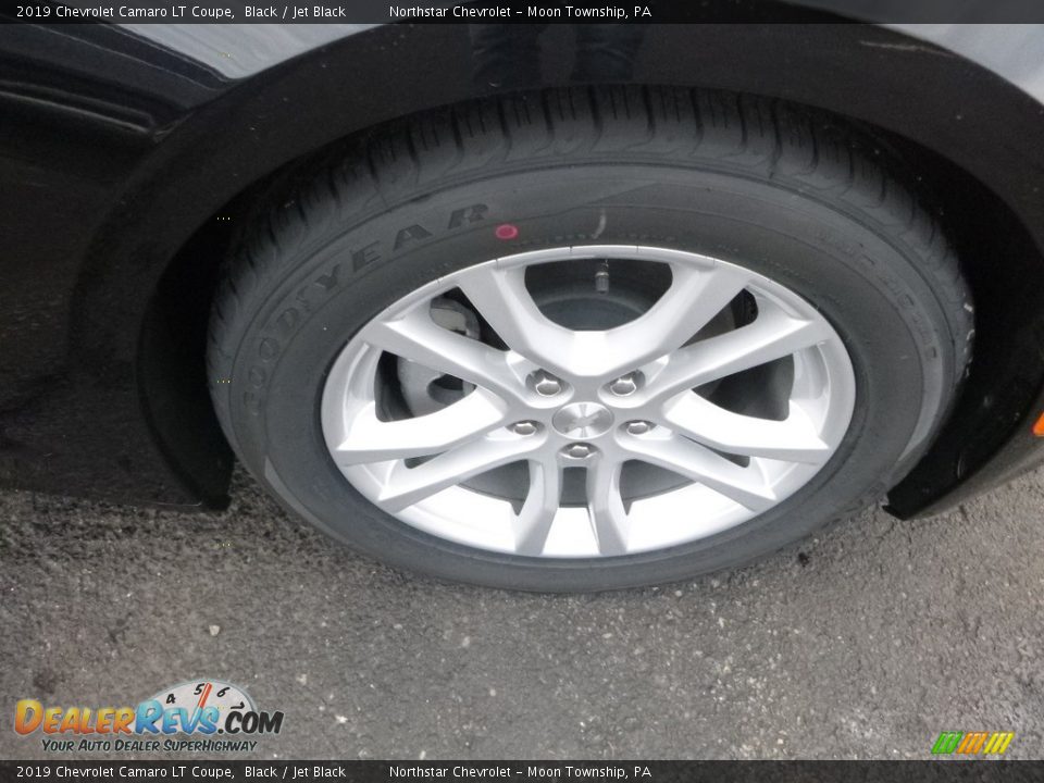 2019 Chevrolet Camaro LT Coupe Black / Jet Black Photo #9