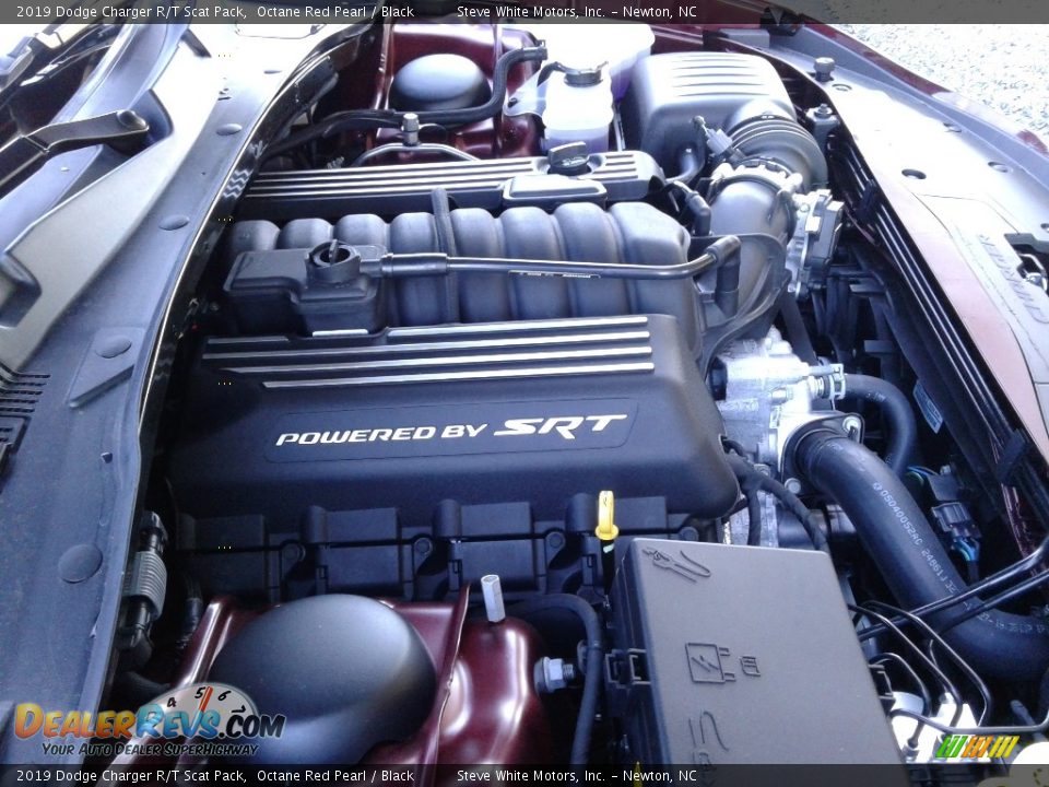 2019 Dodge Charger R/T Scat Pack Octane Red Pearl / Black Photo #34