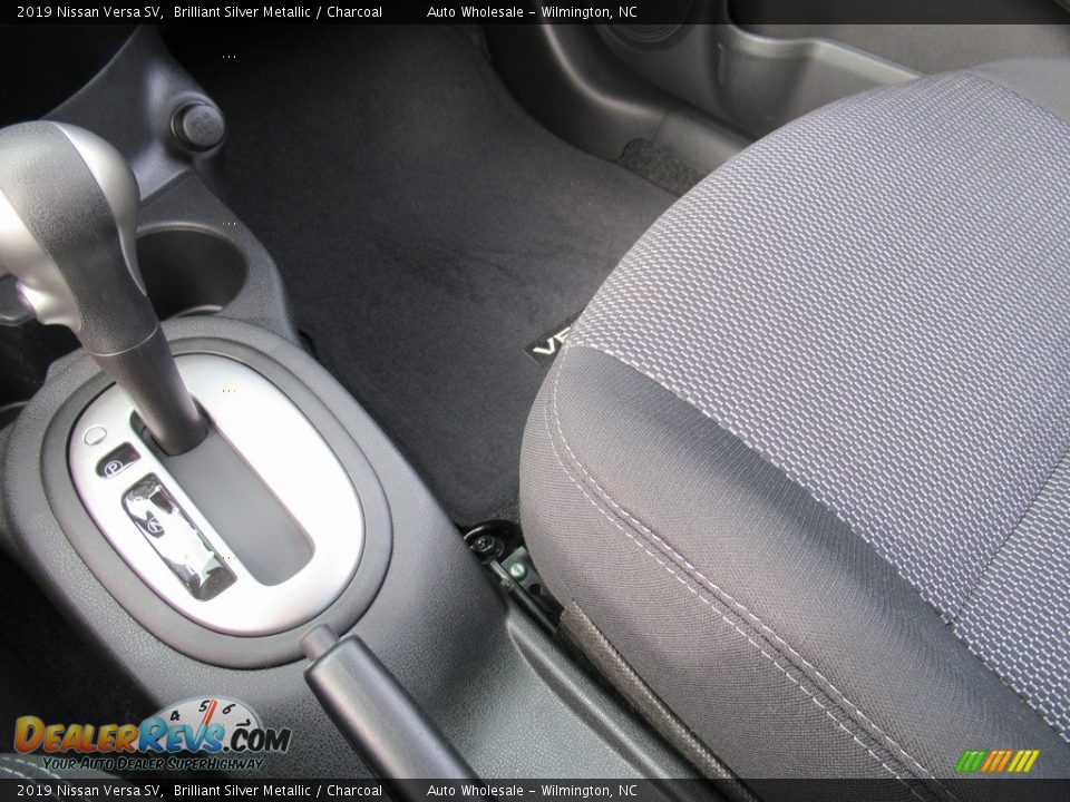 2019 Nissan Versa SV Brilliant Silver Metallic / Charcoal Photo #19