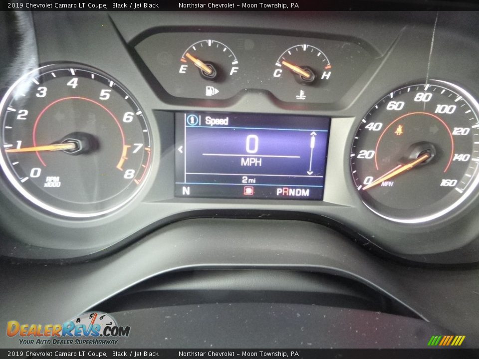 2019 Chevrolet Camaro LT Coupe Black / Jet Black Photo #18