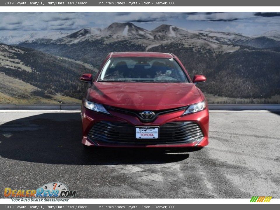 2019 Toyota Camry LE Ruby Flare Pearl / Black Photo #2