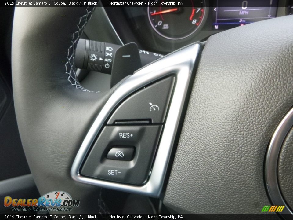2019 Chevrolet Camaro LT Coupe Black / Jet Black Photo #20