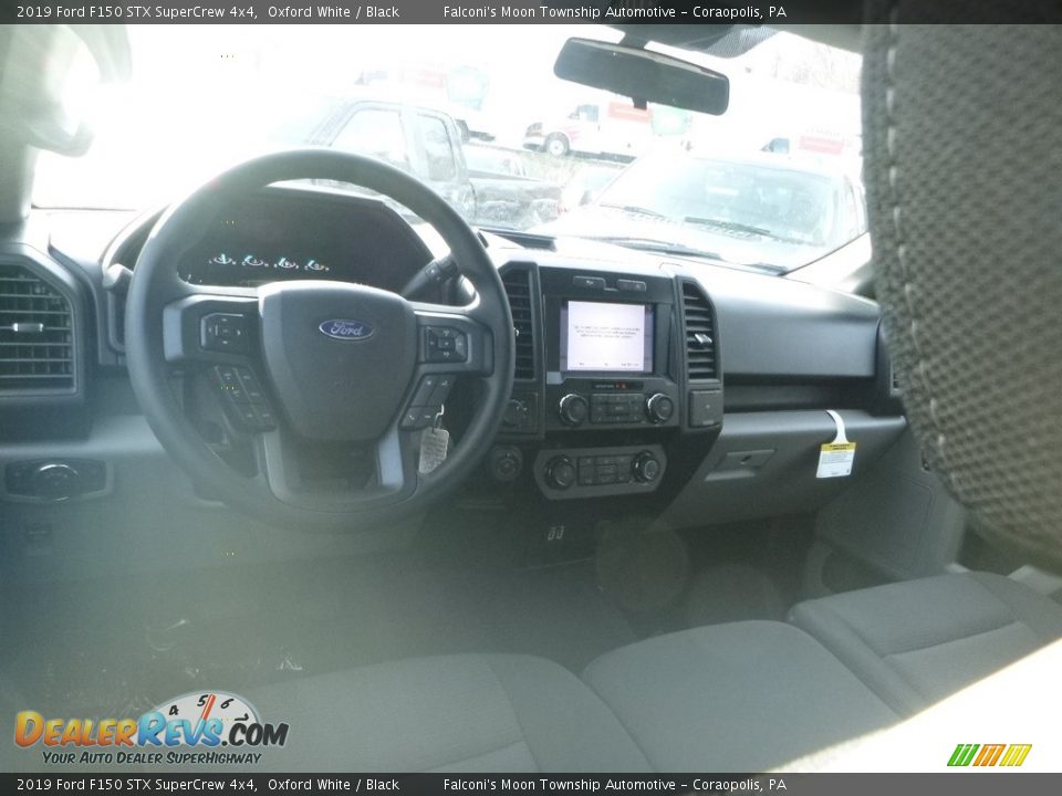 2019 Ford F150 STX SuperCrew 4x4 Oxford White / Black Photo #9