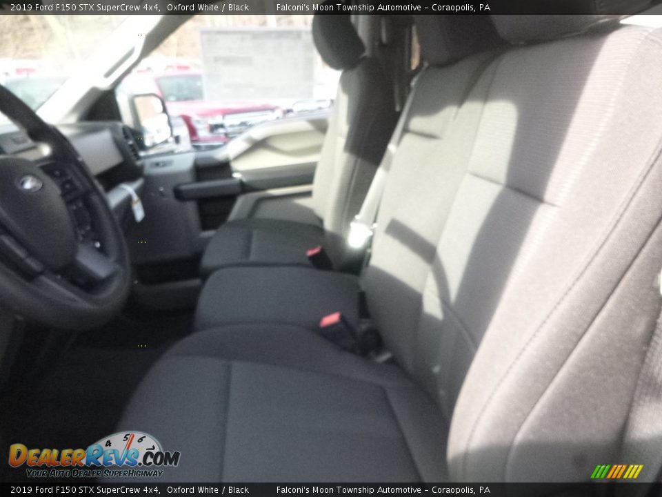 2019 Ford F150 STX SuperCrew 4x4 Oxford White / Black Photo #10