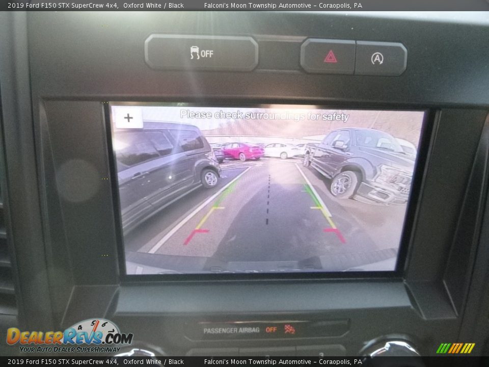 2019 Ford F150 STX SuperCrew 4x4 Oxford White / Black Photo #14