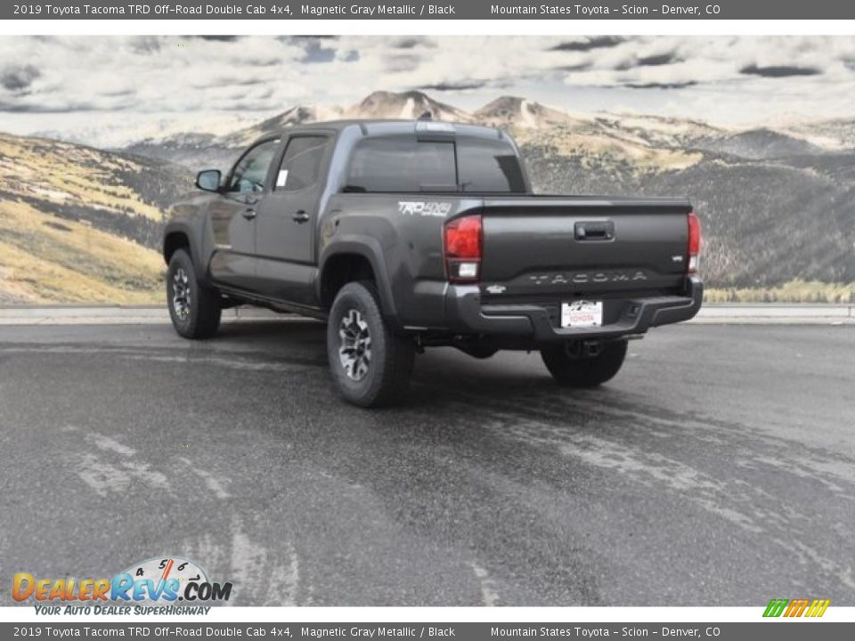 2019 Toyota Tacoma TRD Off-Road Double Cab 4x4 Magnetic Gray Metallic / Black Photo #3