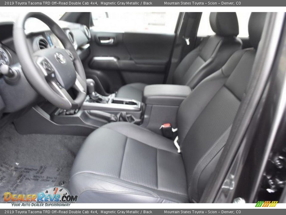 2019 Toyota Tacoma TRD Off-Road Double Cab 4x4 Magnetic Gray Metallic / Black Photo #6