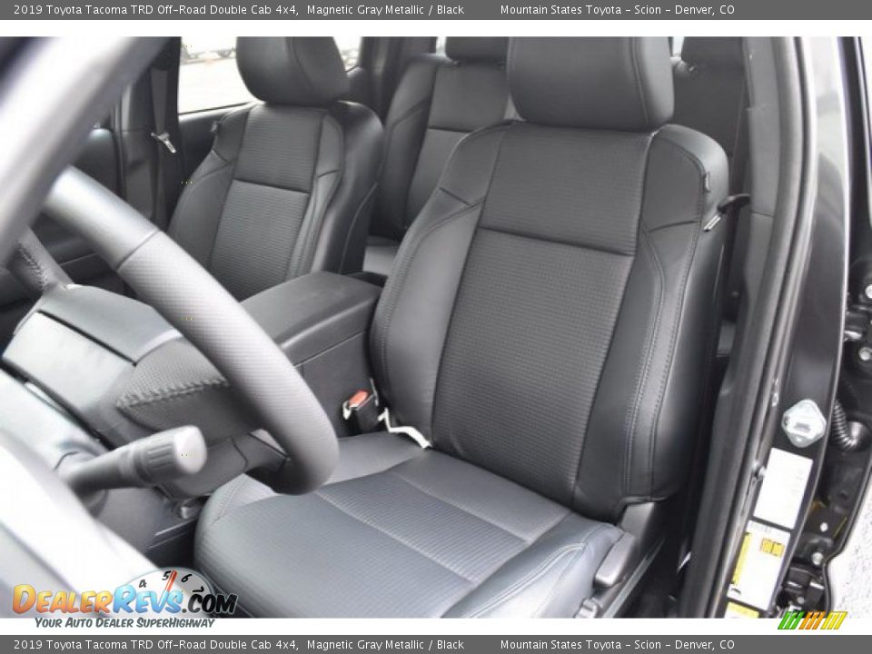 Front Seat of 2019 Toyota Tacoma TRD Off-Road Double Cab 4x4 Photo #7