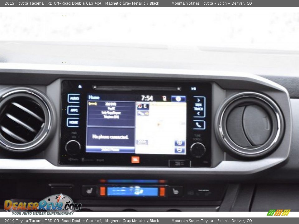 2019 Toyota Tacoma TRD Off-Road Double Cab 4x4 Magnetic Gray Metallic / Black Photo #10