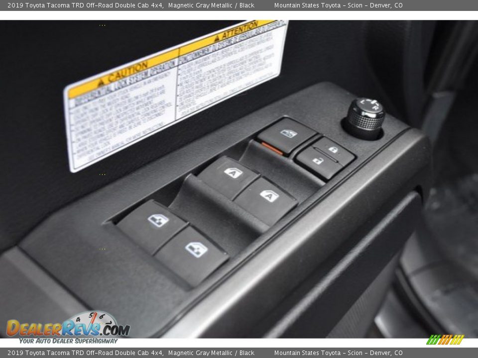 2019 Toyota Tacoma TRD Off-Road Double Cab 4x4 Magnetic Gray Metallic / Black Photo #24