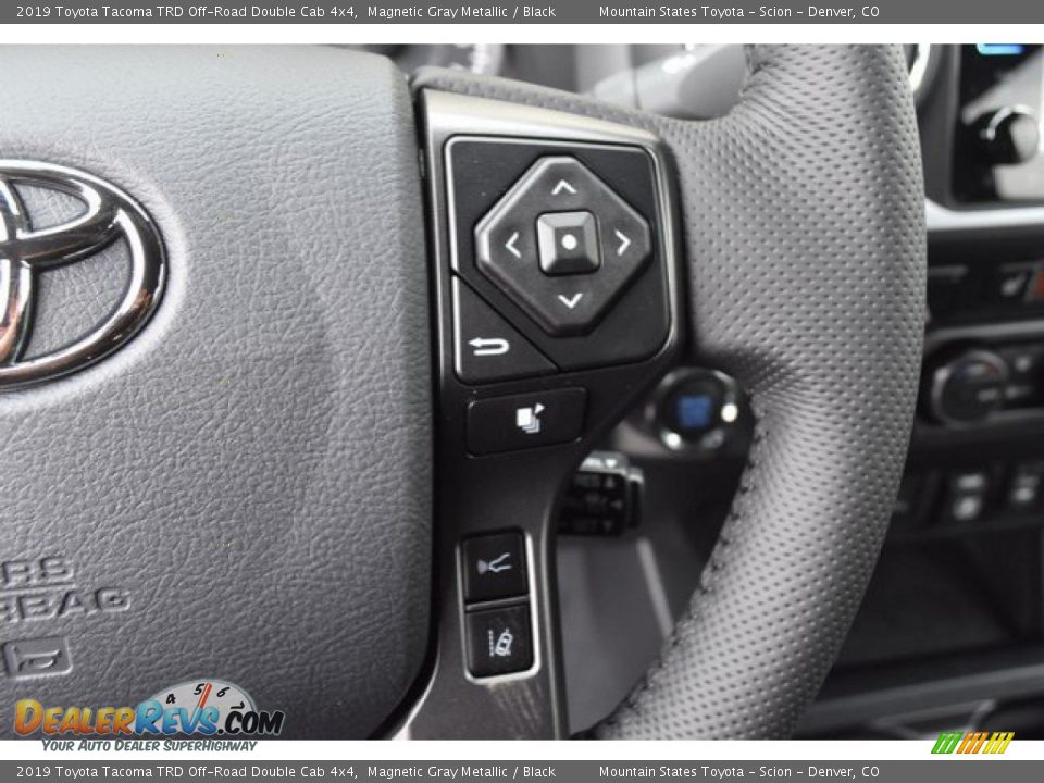 2019 Toyota Tacoma TRD Off-Road Double Cab 4x4 Magnetic Gray Metallic / Black Photo #27