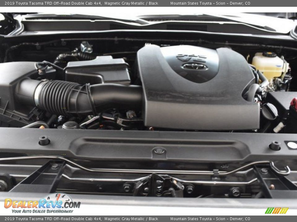 2019 Toyota Tacoma TRD Off-Road Double Cab 4x4 Magnetic Gray Metallic / Black Photo #31
