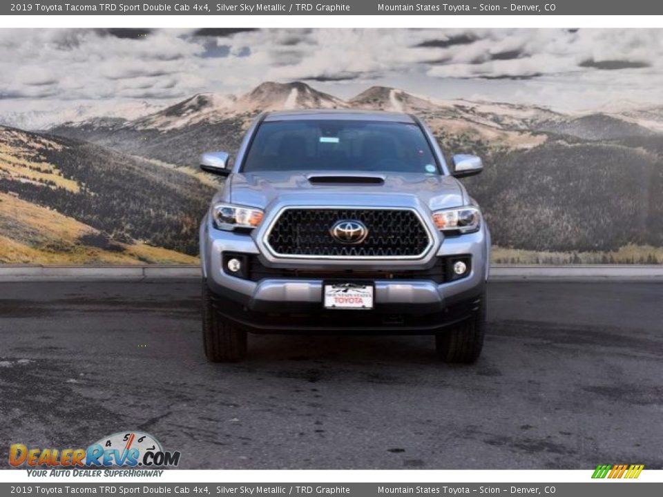 2019 Toyota Tacoma TRD Sport Double Cab 4x4 Silver Sky Metallic / TRD Graphite Photo #2