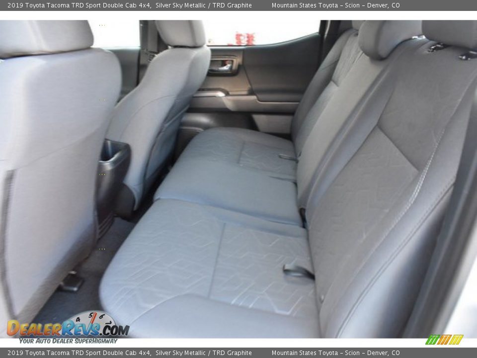 2019 Toyota Tacoma TRD Sport Double Cab 4x4 Silver Sky Metallic / TRD Graphite Photo #15