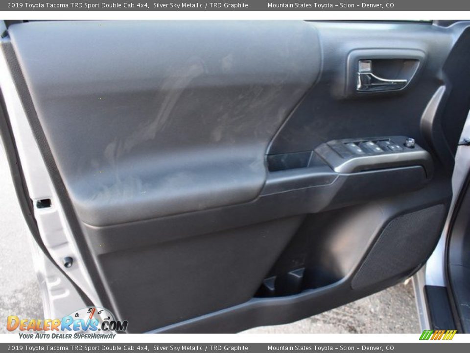 2019 Toyota Tacoma TRD Sport Double Cab 4x4 Silver Sky Metallic / TRD Graphite Photo #20