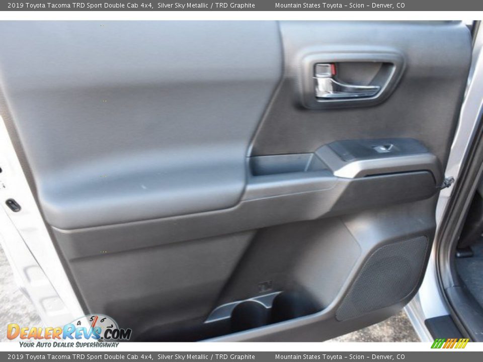 2019 Toyota Tacoma TRD Sport Double Cab 4x4 Silver Sky Metallic / TRD Graphite Photo #21