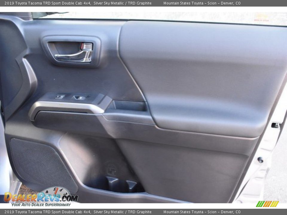 2019 Toyota Tacoma TRD Sport Double Cab 4x4 Silver Sky Metallic / TRD Graphite Photo #22