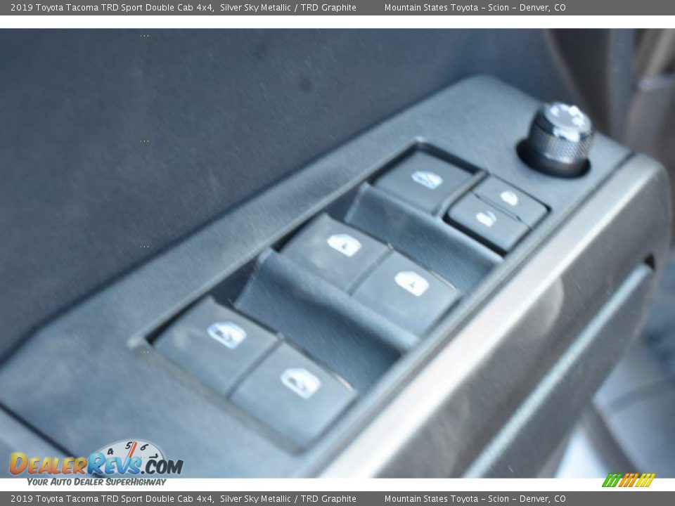 2019 Toyota Tacoma TRD Sport Double Cab 4x4 Silver Sky Metallic / TRD Graphite Photo #24