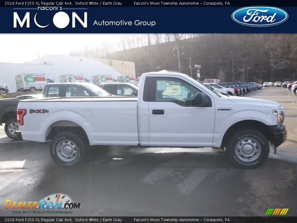 2019 Ford F150 XL Regular Cab 4x4 Oxford White / Earth Gray Photo #1
