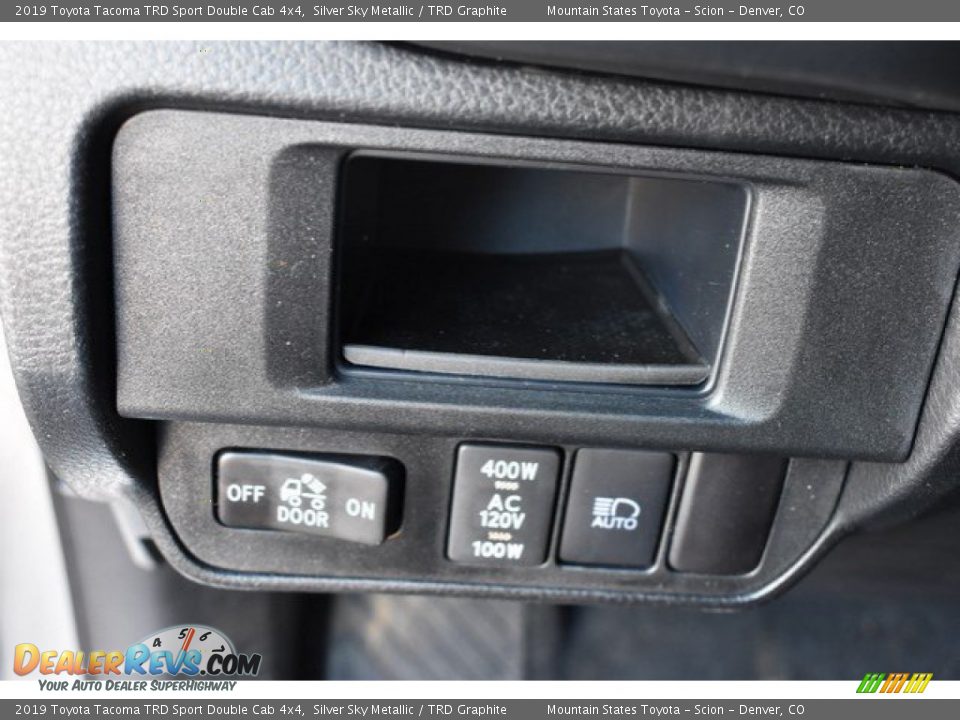 2019 Toyota Tacoma TRD Sport Double Cab 4x4 Silver Sky Metallic / TRD Graphite Photo #25