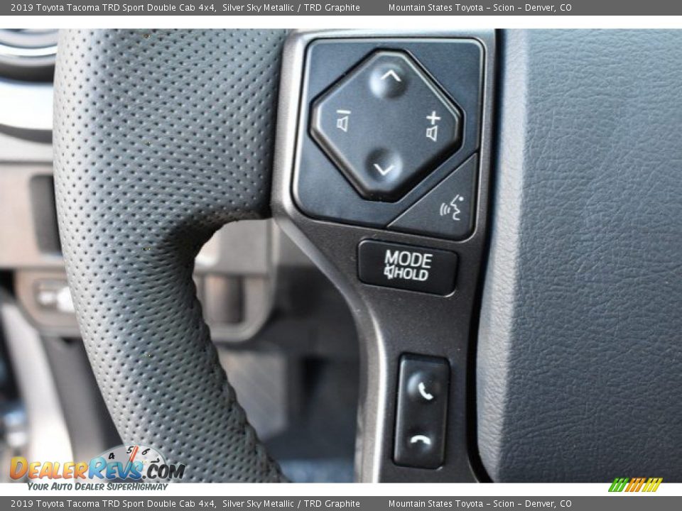 2019 Toyota Tacoma TRD Sport Double Cab 4x4 Steering Wheel Photo #26