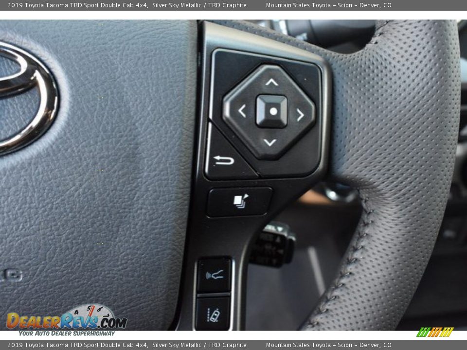 2019 Toyota Tacoma TRD Sport Double Cab 4x4 Steering Wheel Photo #27