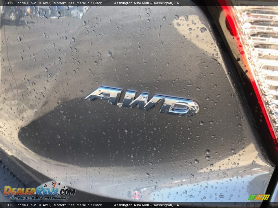 2019 Honda HR-V LX AWD Modern Steel Metallic / Black Photo #8