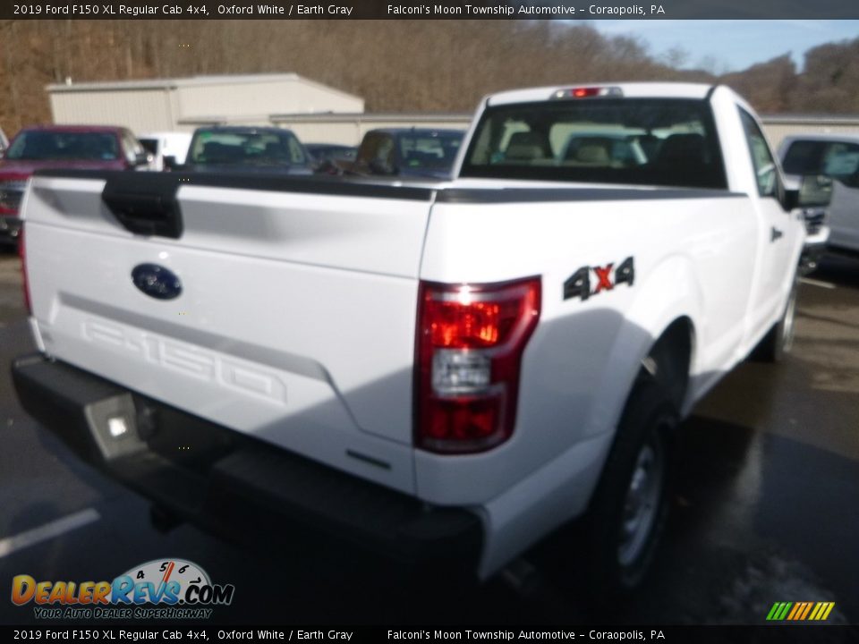 2019 Ford F150 XL Regular Cab 4x4 Oxford White / Earth Gray Photo #5