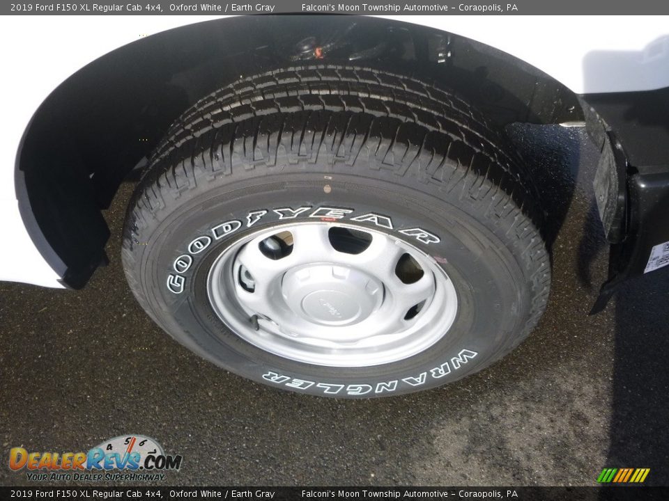 2019 Ford F150 XL Regular Cab 4x4 Oxford White / Earth Gray Photo #7