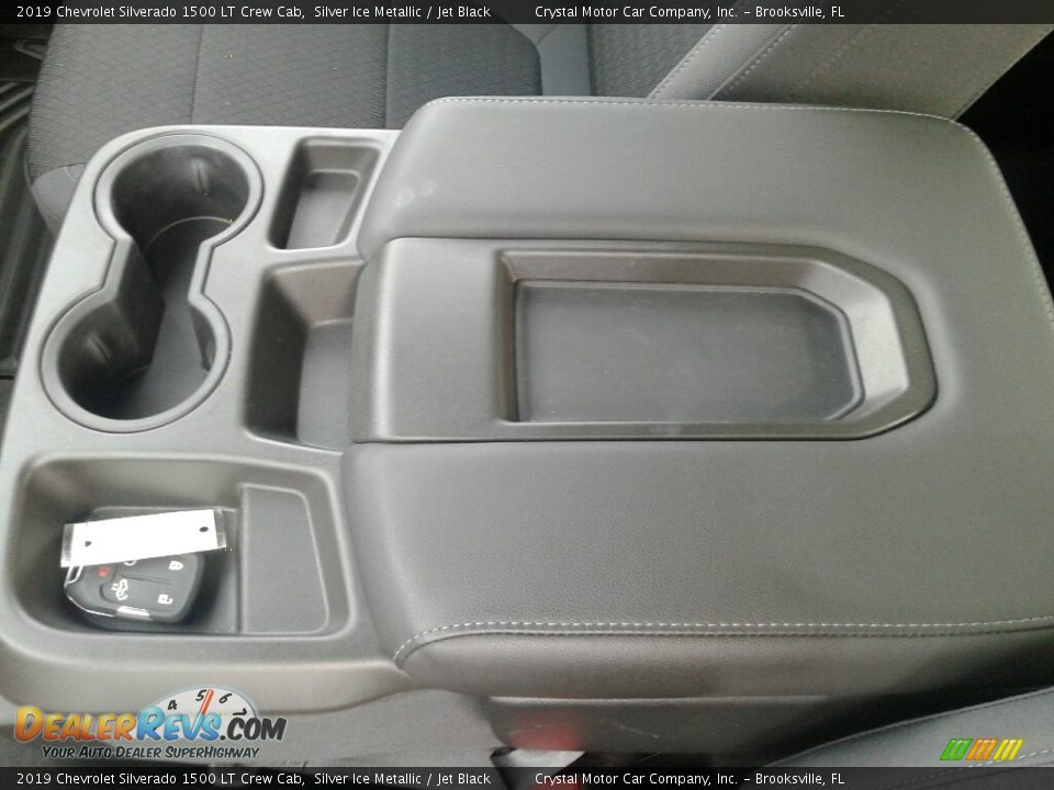 2019 Chevrolet Silverado 1500 LT Crew Cab Silver Ice Metallic / Jet Black Photo #18