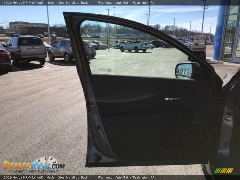 2019 Honda HR-V LX AWD Modern Steel Metallic / Black Photo #13