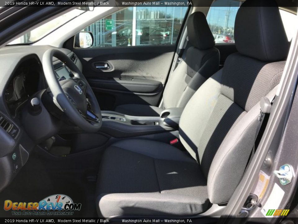 2019 Honda HR-V LX AWD Modern Steel Metallic / Black Photo #16
