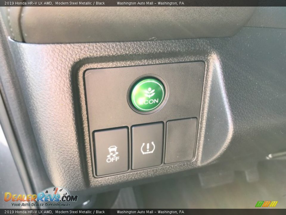 2019 Honda HR-V LX AWD Modern Steel Metallic / Black Photo #17